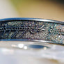 Wowsers Beauty Ring Titanium 22/24 mm LOTR Clouds engraving #W015