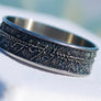 Wowsers Beauty Ring Titanium 22/24 mm LOTR Damascus engraving #W012
