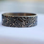 Unique Beauty Ring engraved on Diva vap'