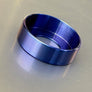 Beauty Ring Wowsers Purple blue 22/24 Titanium #WS003