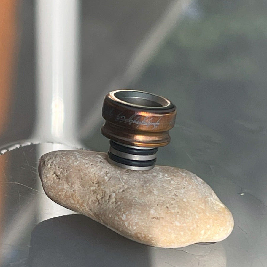 Titanium 510 Hazelnut Drip Tip LOTR Edition  #19