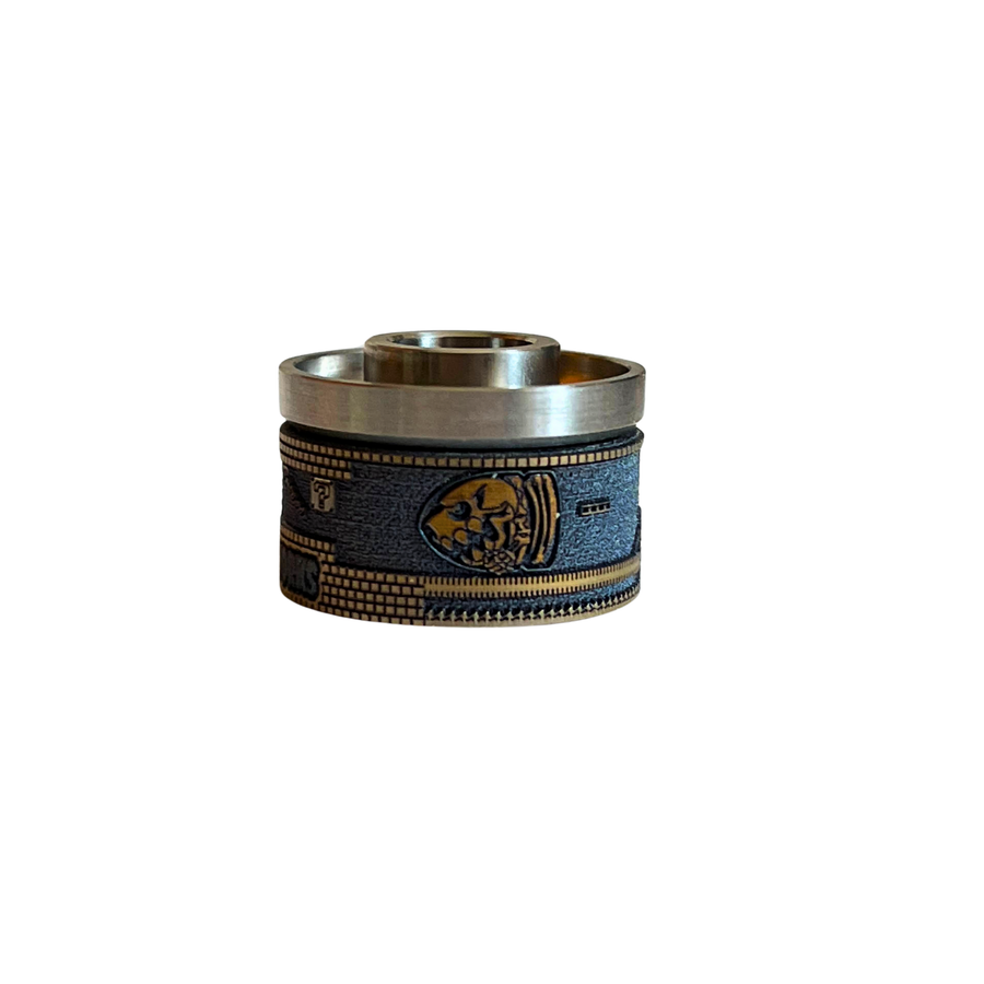 MARIO titanium cap engraved for Antiquity V2 #ANTV2 043