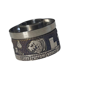 Detailed MARIO titanium cap engraved for Antiquity V2 #ANTV2 045