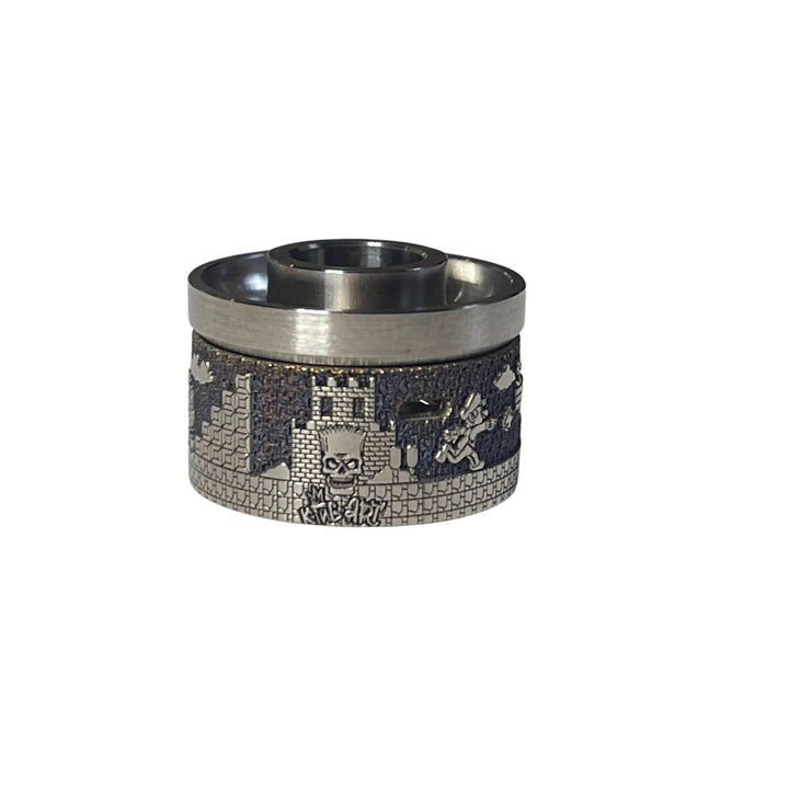 Detailed MARIO titanium cap engraved for Antiquity V2 #ANTV2 045
