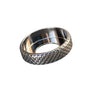 Laser Custom Works Armor engraving on titanium beauty ring