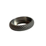 In The One collection : new titanium beauty ring with DOTS deep engraving.