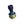 Titanium Boro Drip Tip - BLUE PAVEMENT