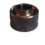 Detailed dragon laser engraving on Antiquity V1 titanium cap