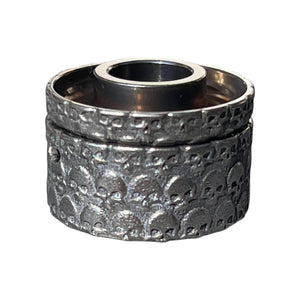 SKULLS titanium cap engraved for Antiquity V2 #ANTV2 54