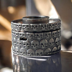SKULLS titanium cap engraved for Antiquity V2 #ANTV2 54