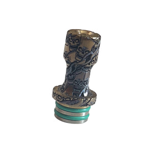 Drip Tip 510 FORMA NOVA - BART SKULLS X CHAINS #3