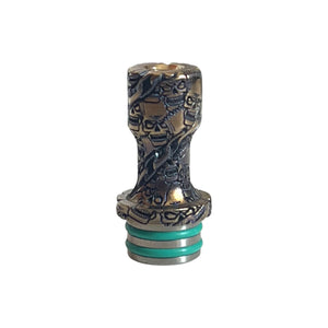 Drip Tip 510 FORMA NOVA - BART SKULLS X CHAINS #4