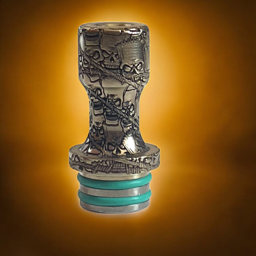 Drip Tip 510 FORMA NOVA - BART SKULLS X WIRE #1