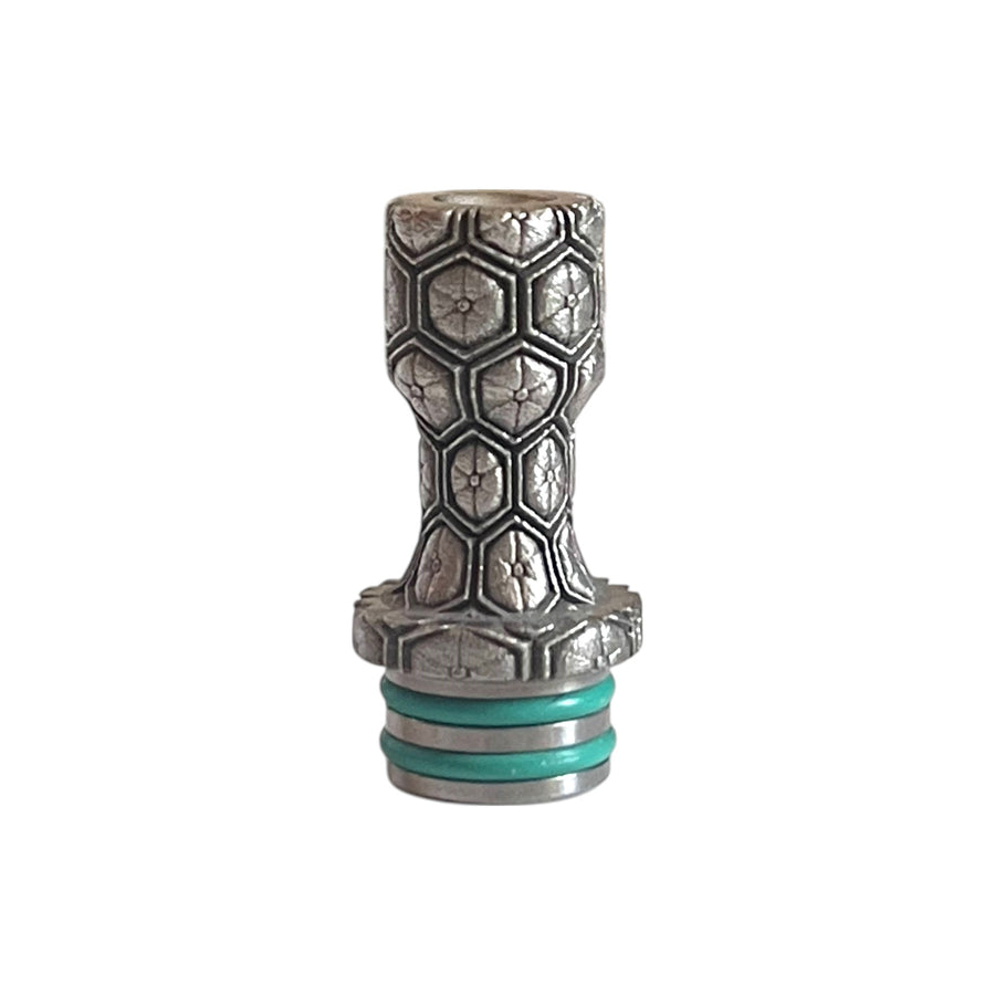 Drip Tip 510 FORMA NOVA - SILVER BLOOMING #7
