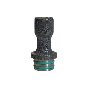 Drip Tip 510 FORMA NOVA - DARK DAMASCUS #9 Drip Tip 510 FORMA NOVA - DARK DAMASCUS #9