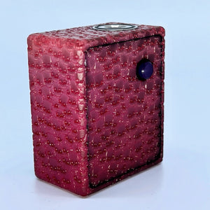 The Mini BF Mod Red Bart Skulls Full Engraved  - Serial Number #93