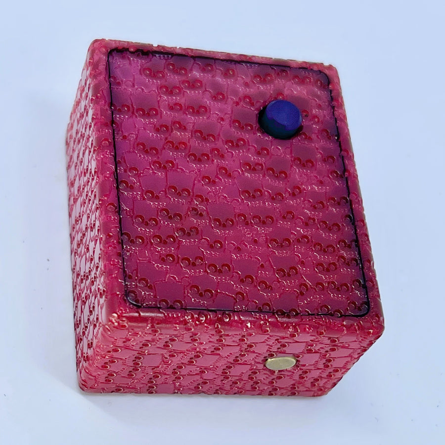 The Mini BF Mod Red Bart Skulls Full Engraved  - Serial Number #93