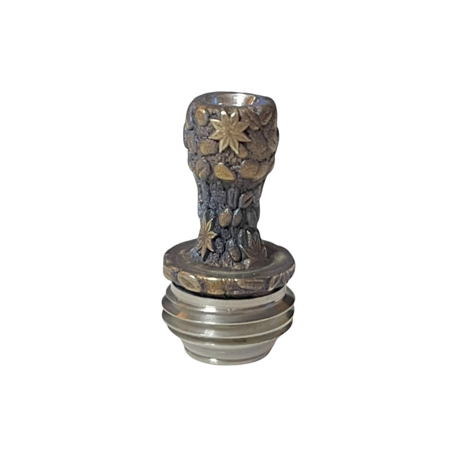 Titanium Boro Drip Tip - COFFEE BEANS