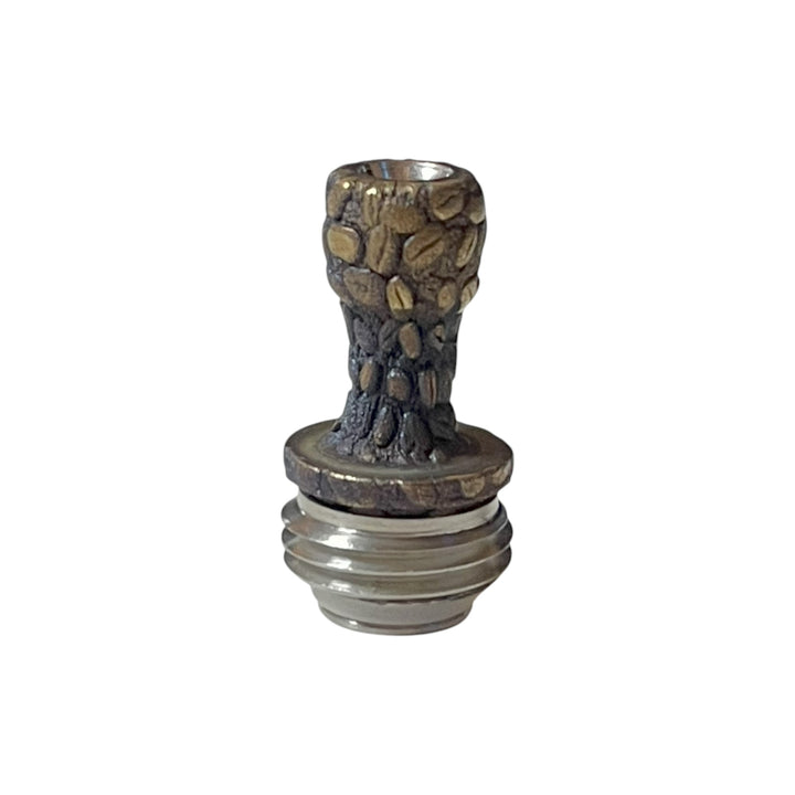 Titanium Boro Drip Tip - COFFEE BEANS