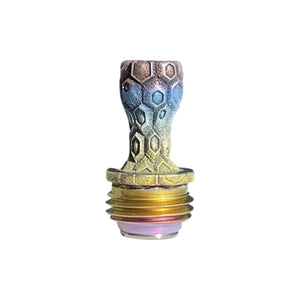 Titanium Boro Drip Tip - COLORED DIAMONDS