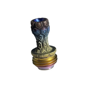 Titanium Boro Drip Tip - COLORED DIAMONDS