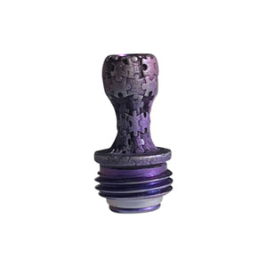 Titanium Boro Drip Tip - PURPLE PUZZLE