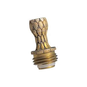 Titanium Boro Drip Tip - GOLDEN PALMS