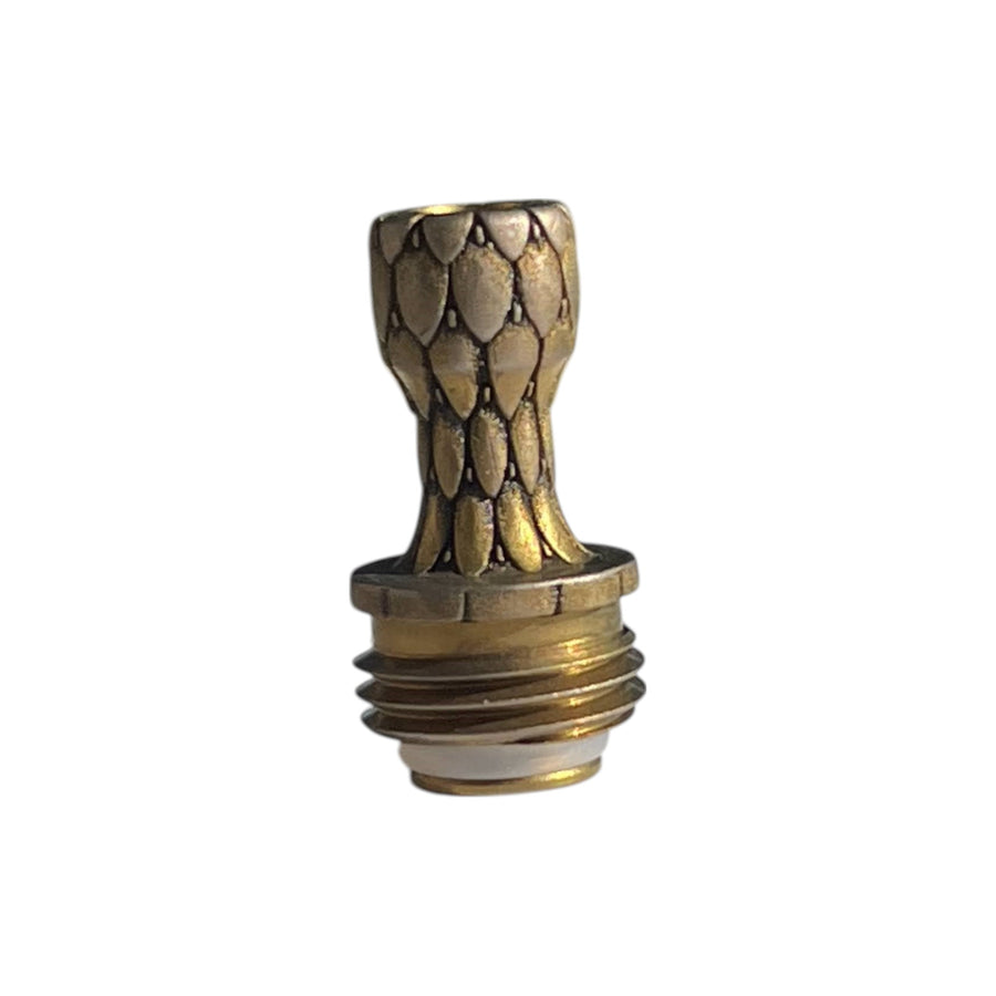 Titanium Boro Drip Tip - GOLDEN PALMS