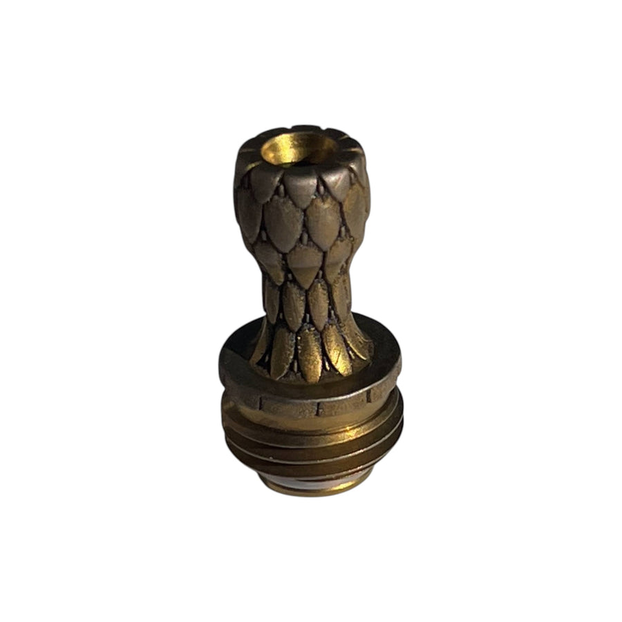 Titanium Boro Drip Tip - GOLDEN PALMS