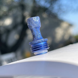 Titanium Boro Drip Tip - BLUE MOON