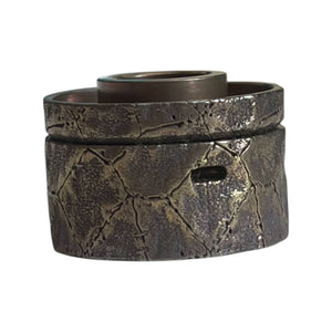 STITCHED LEATHER titanium cap engraved for Antiquity V2 #ANTV2 52