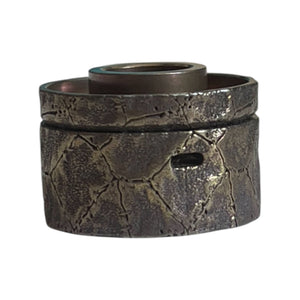 STITCHED LEATHER titanium cap engraved for Antiquity V2 #ANTV2 52