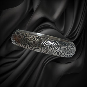 The One: Damascus Titanium Beauty Ring