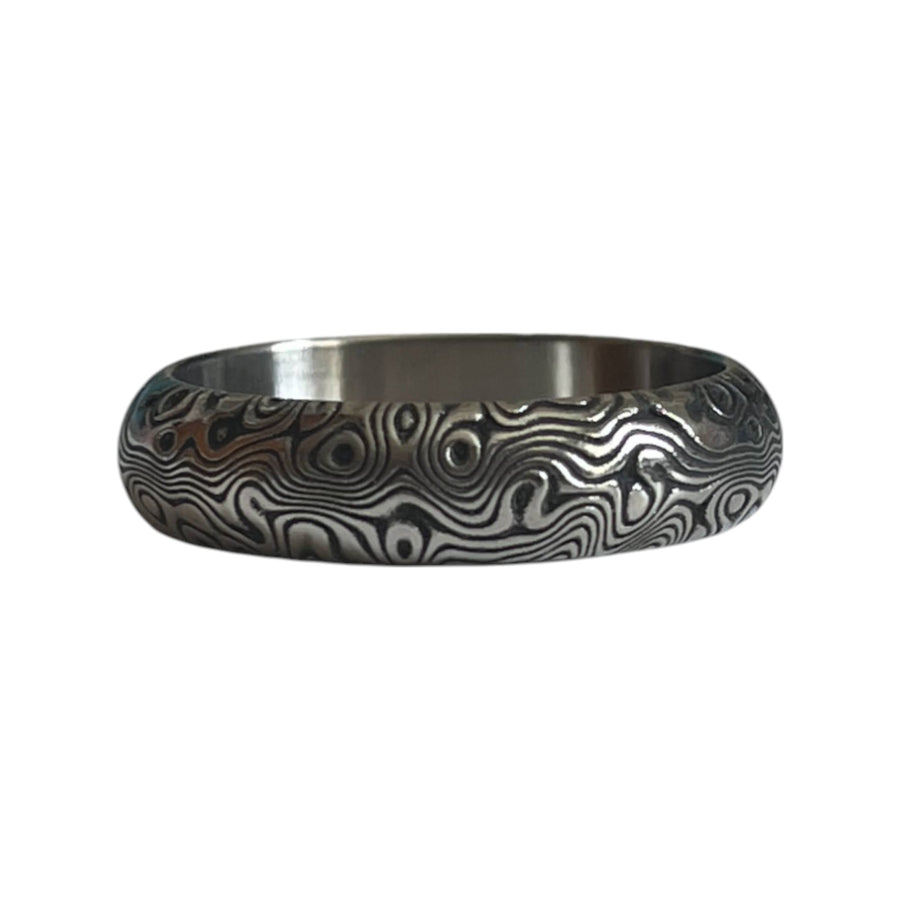The One: Damascus Titanium Beauty Ring