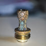ORIGIN full engraved Boro drip tip with unique anodized reflections