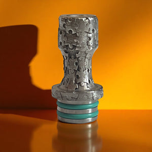 Drip Tip 510 FORMA NOVA - SILVER PUZZLE #5