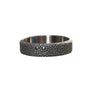 Forma Nova SEVRUGA 22mm Beauty Ring – Deep Engraved Titanium