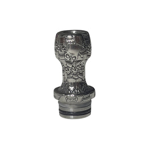 The One: Bart Skulls Big Heads Titanium Drip Tip