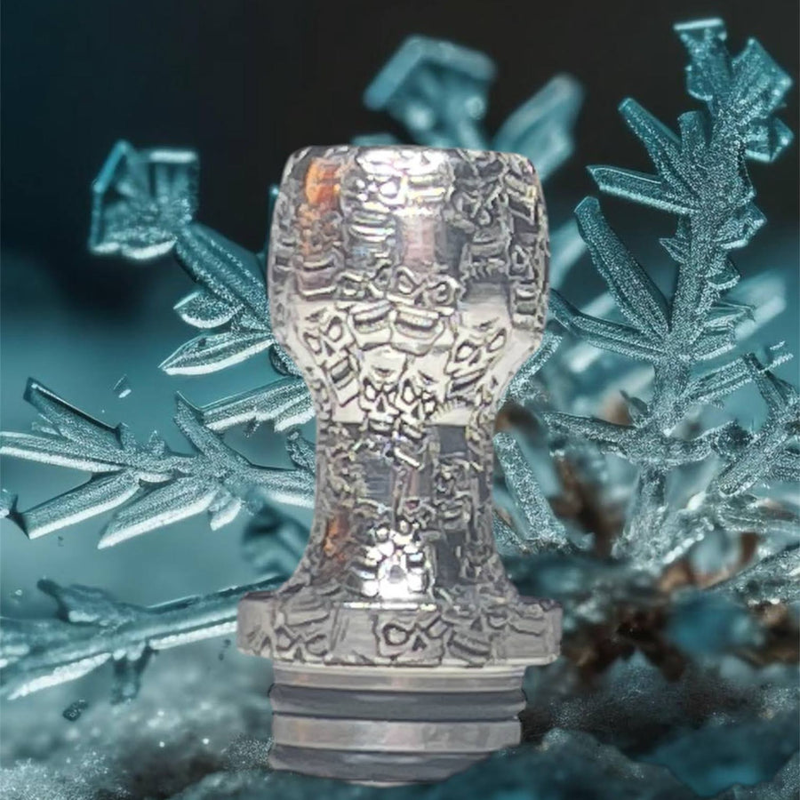The One: Bart Skulls Titanium Drip Tip