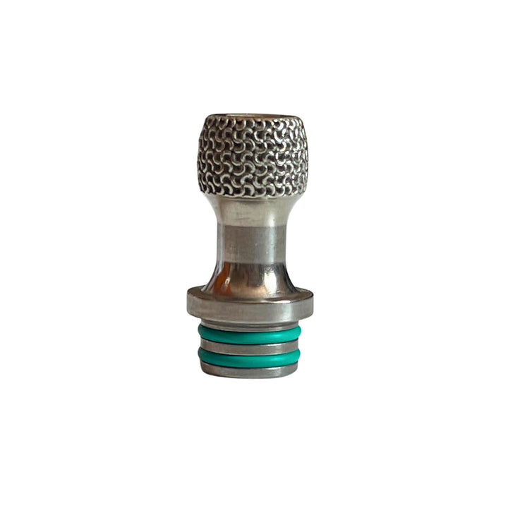The One: Medieval Chainmail Titanium Drip Tip