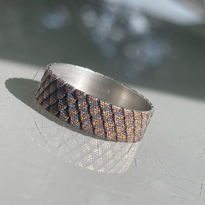 Triangles Titanium Beauty Ring 22/24 mm Wowsers #W049