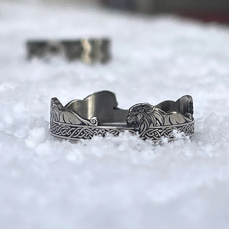 ULTIMATE TITANIUM RING - LIONS - 22mm