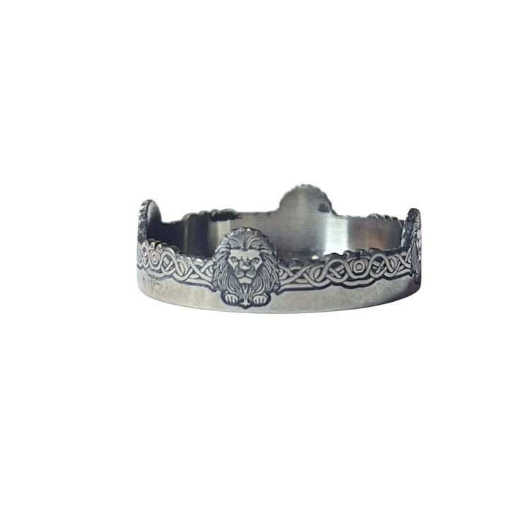 ULTIMATE TITANIUM RING - LION HEAD - 22mm