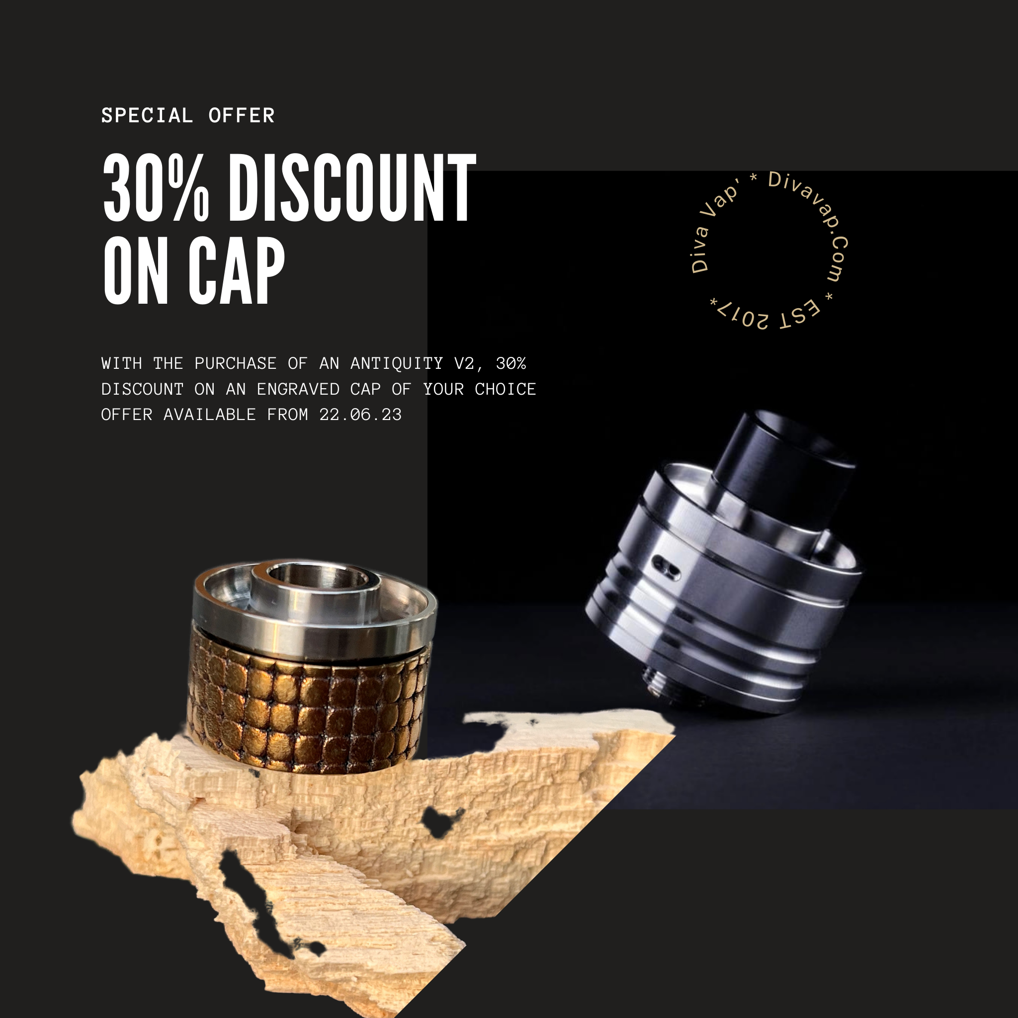 Antiquity V1 RDA キャップセット ANTIQUITY V2 RDA & ANTIQUITY Antiquity V1 RDA キャップセット ANTIQUITY V2 RDA & ANTIQUITY