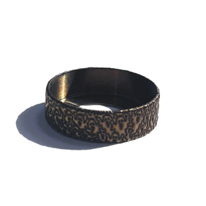 The Ghost beauty ring is an amazing 22mm ring engraved with releief Ghost design.