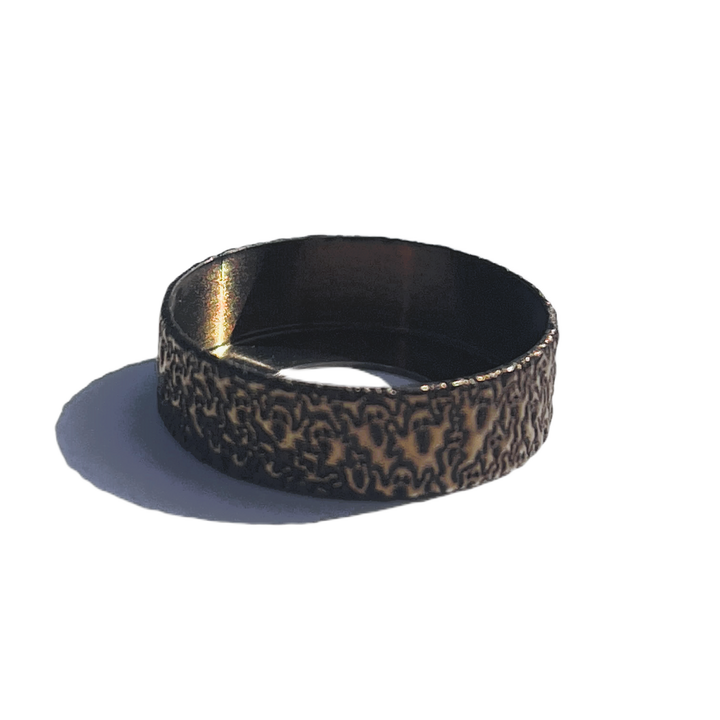 The Ghost beauty ring is an amazing 22mm ring engraved with releief Ghost design.