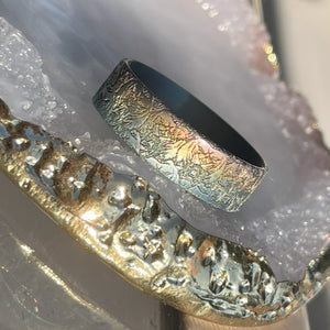 Beauty Ring RAINBOW TIGGER Titanium 22/24 mm Wowsers #W044