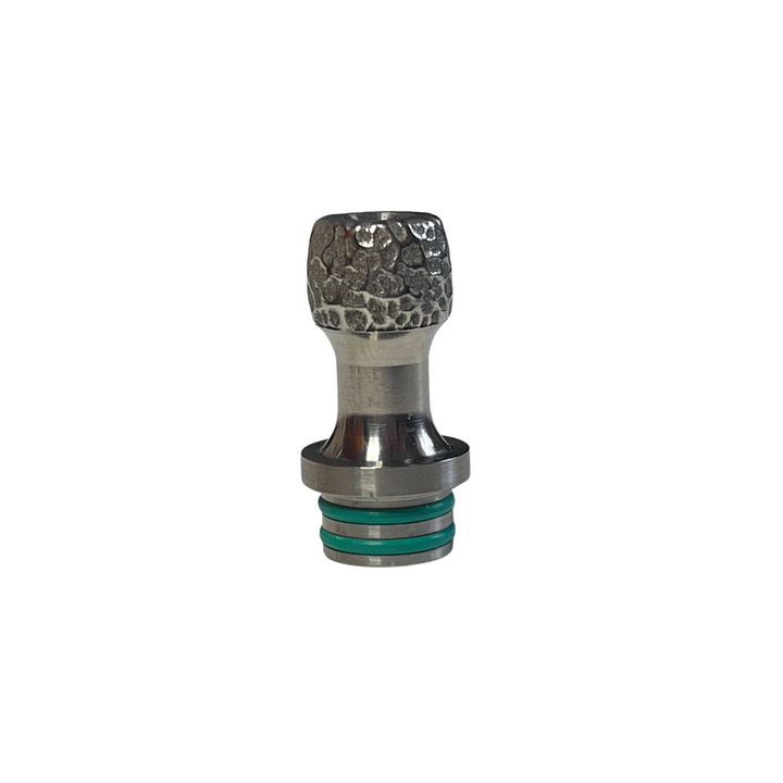 The One: Hammered Titanium Drip Tip