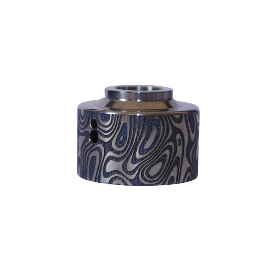 Damascus Venna Cap Titanium gravé  - Damascus Haku Venna Cap Titanium Engraved #2B010