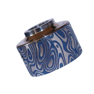 Damascus Venna Cap Titanium gravé  - Damascus Haku Venna Cap Titanium Engraved #2B011